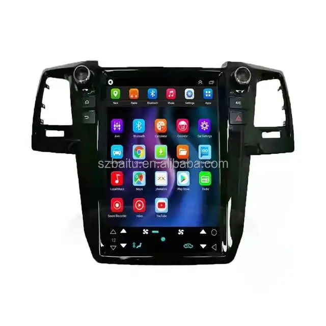 Soutient WLAN USB SD/Bluetooth Appel Main Libre Buladala Android 8.1 Quad Core Stereo GPS Navigation 9 Pouces LCD pour Toyota Fortuner 2007-2015 Intégré Lecteur Video Et Autoradio 