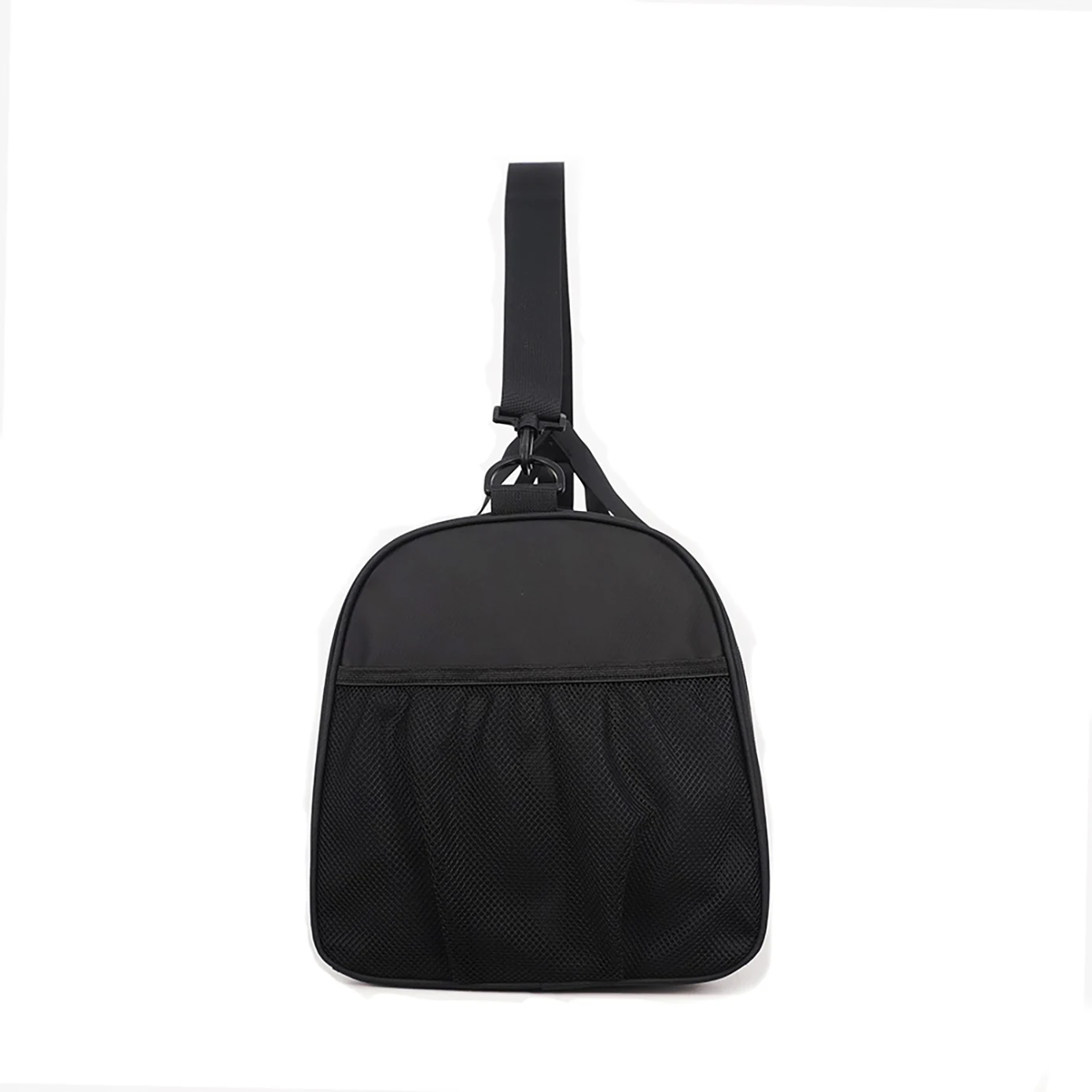 product custom logo large lightweight duffel bag foldable polyester travel luggage storage with strap fashion style-4