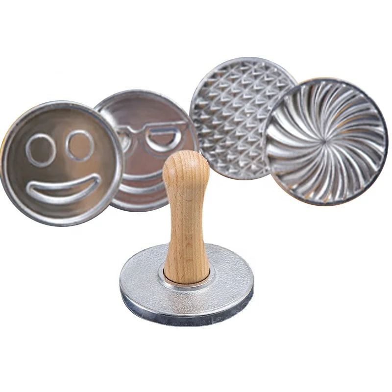 Zinc alloy edge flower face diamond shaped biscuit mould Dim sum cake smiley face cake mould cake cutter baking tools