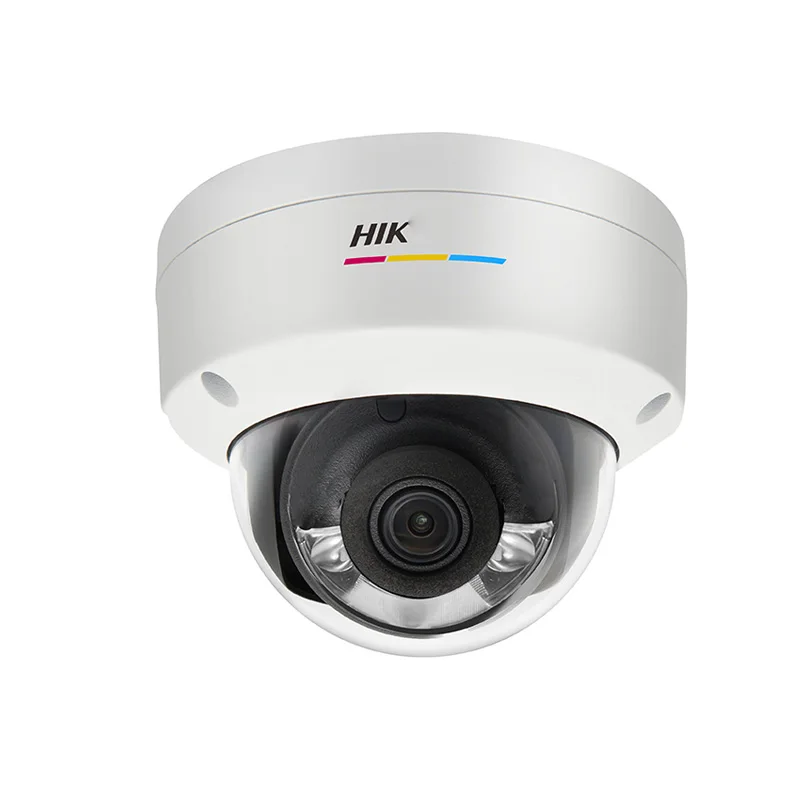 Hik 4mp Colorvu With Smart Hybrid Light H265 Built In Mic Human Vehicle