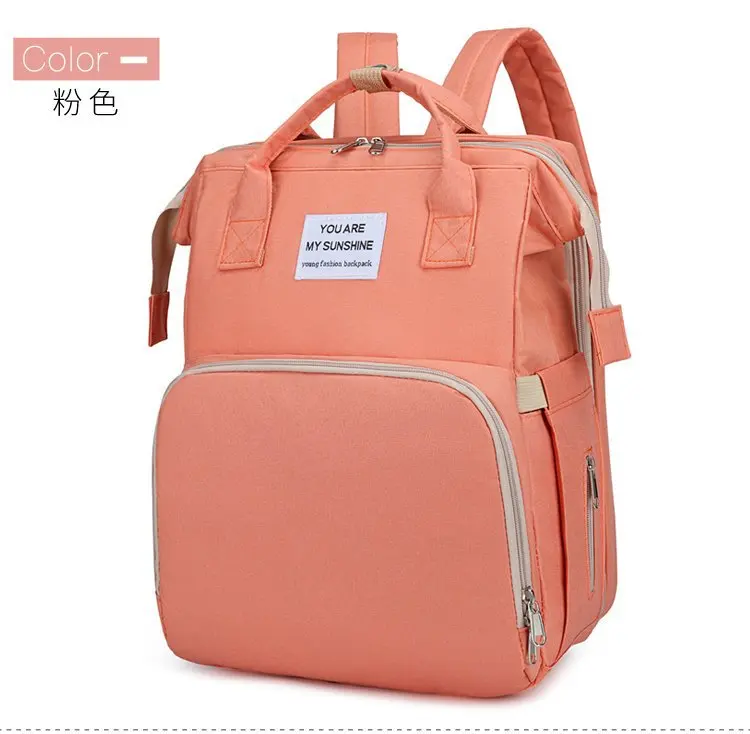 7 In1 Functional Custom Luxury Folding Wet Tote Nappy Mommy Bag