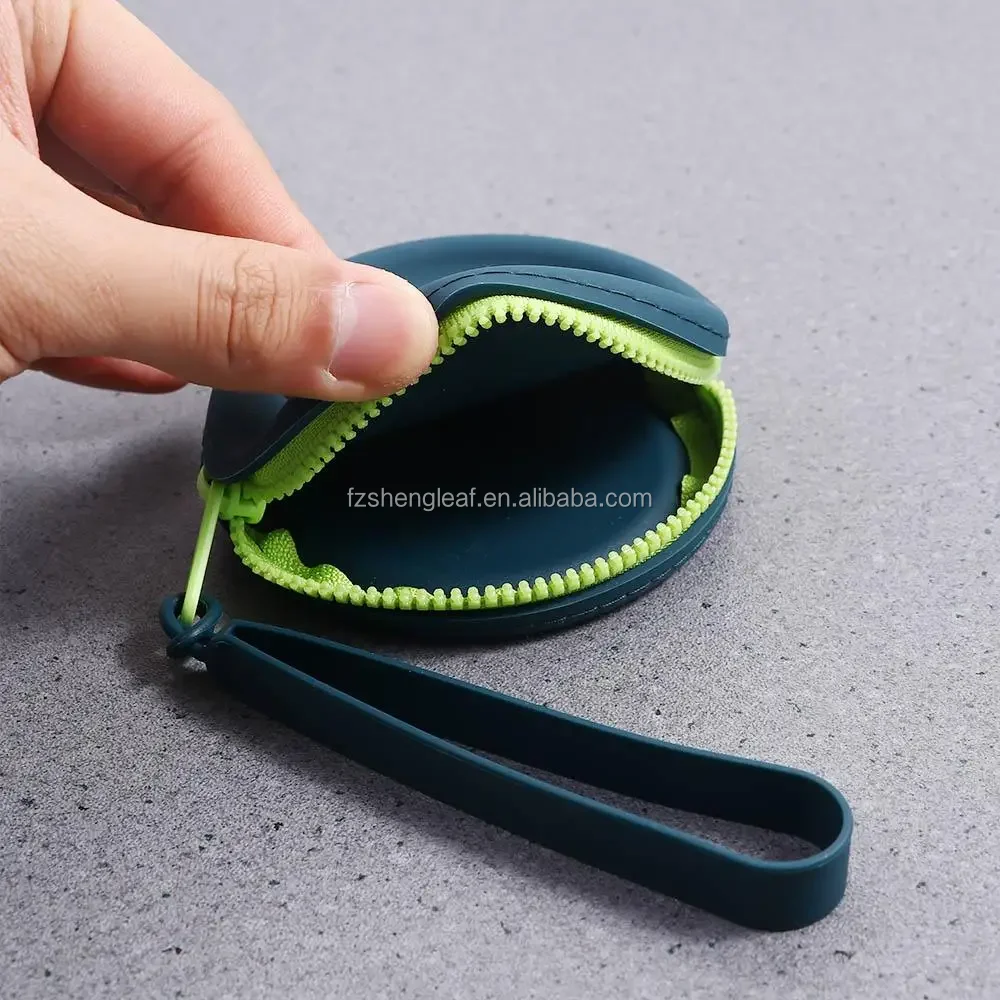 product custom cute kawaii geometric pattern silicone coin purses mini small purse pouch womens key bag girls kid gift unique design-1