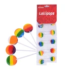 Candy Lollipop Manufacturer Direct Sale 8G Round Flat Lollipop For Daily Candies Wtih Competitive Price
