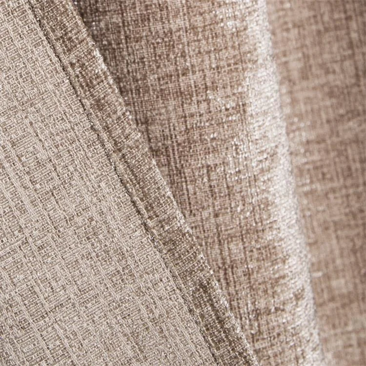 Europe and America's top luxury textured curtains for bedroom with high quality