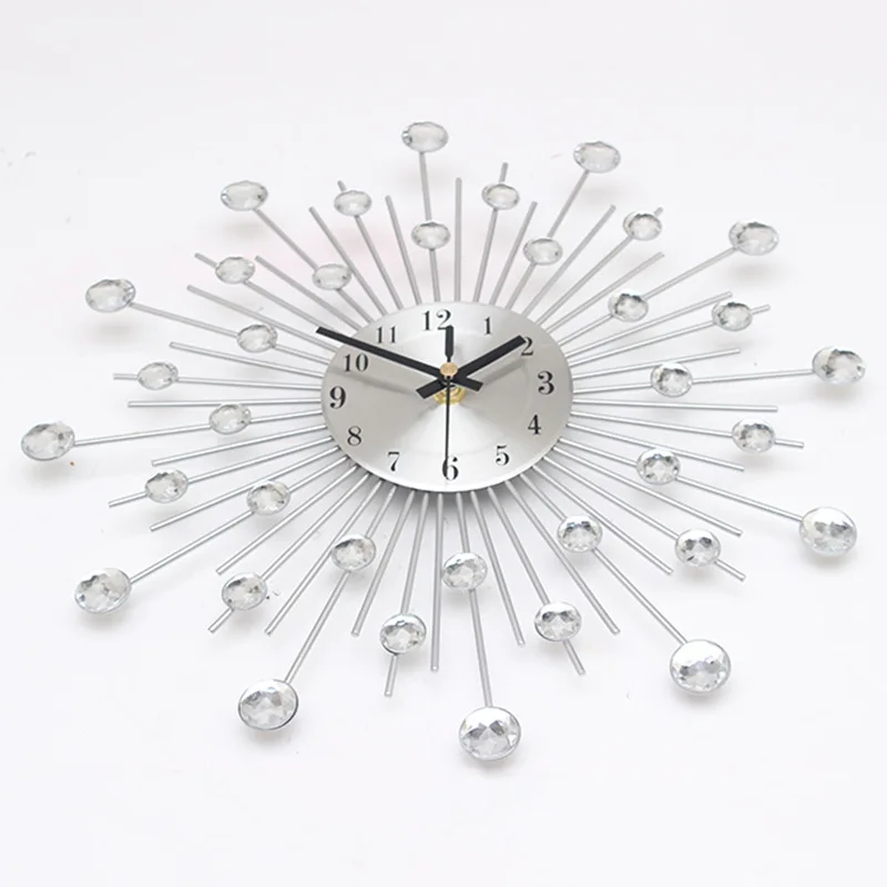 Best-Selling Watches And Clocks Explosive Products Full Of Stars Modern Fashion Decorative Round Wall Clock