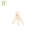 Fork For 96mm Fork Wooden Disposable Portable Take Out Cutlery For Restaurant Ice Cream