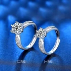 Round High Quality Wholesale Fashion 14K 18K Gold Wedding Big Round Shaped Emerald Simple Rings