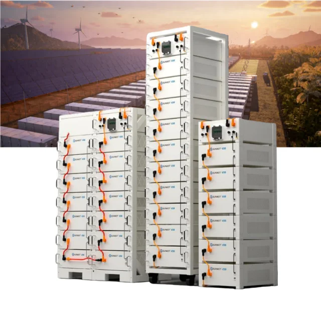 product sunket solar energy storage high voltage rack mounted battery lifepo4 lithium iron phosphate lithium ion batteries pack-1