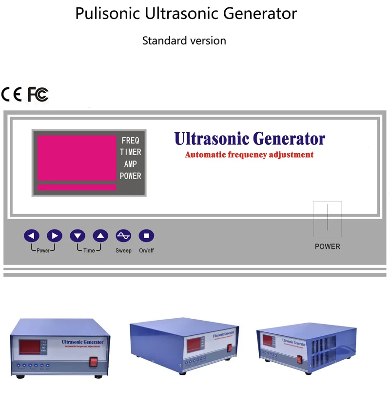 Pulse Mode Ultrasonic Cleaning Generator W Khz Ultrasonic