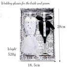 Wedding Handmade Crystal Long Handle Stem Wine Glass Wine Tasting Glass Wedding Set