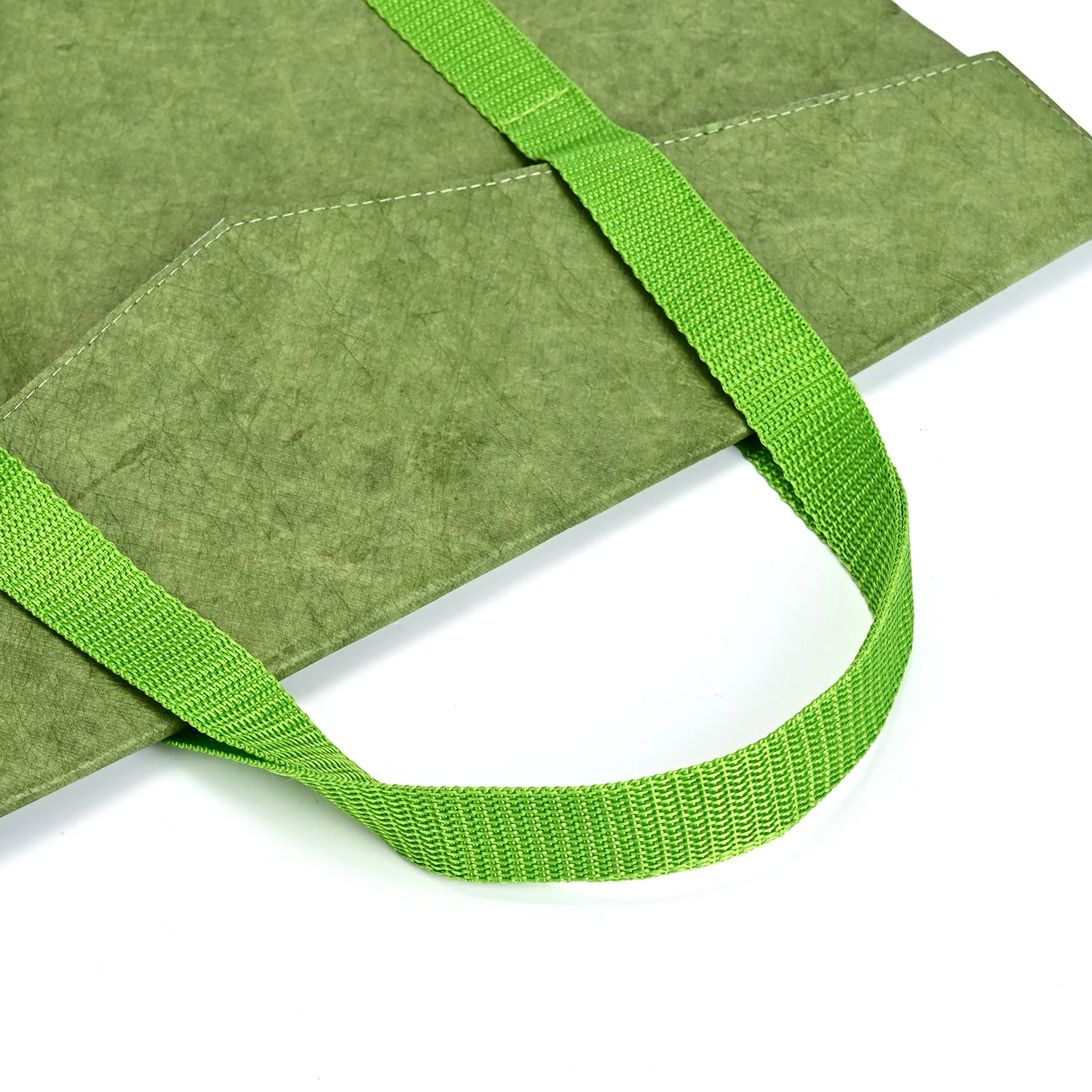 High Quality Customizable Tyvek Tote Bag Comfortable Handle Lightweight Strong Reusable Shopping Pouch Colorful Screen Beach factory