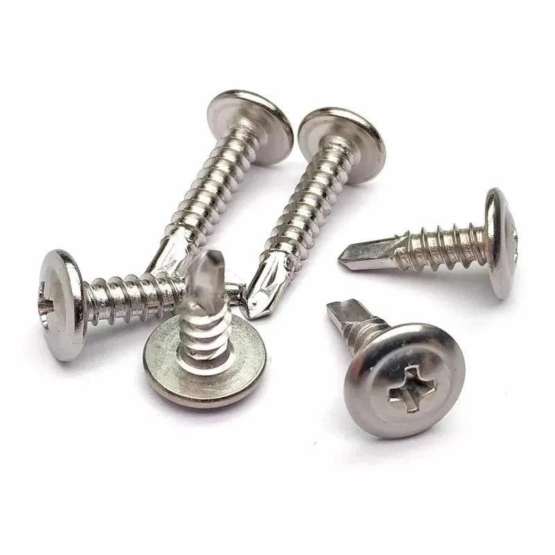 Custom Size Stainless Steel Countersunk Cross Recessed Self-Tapping Cap Head Bolts for Building Applications manufacture
