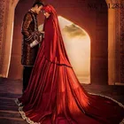 Long Dresses Beautifully Crafted Lace Long Sleeves Women Kaftan Dresses Muslim Wedding Dresses In Turkey