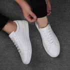 Shoes Outdoor Walking Style Shoes Custom Sneakers White Leather OEM Casual Shoes For Men Footwear Manufacturer
