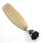 Hair Extension Top Quality European Cuticle Aligned Human Hair Double Drawn Hand Tied Hair Balayage Color Hair Extension