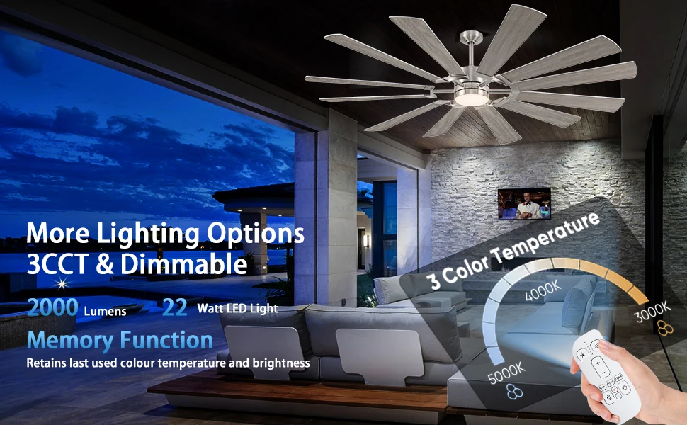 Ceiling Fan, 7012CFM, 40 W - detail 6