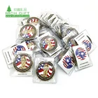 Brass Challenge Coin 3d China Manufacturer Maker No Minimum Custom Metal Antique Souvenir Gold Brass Military Navy Silver 3D Challenge Coins With Logo