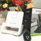 10w White 10w10w For IPhone 10W Charger Qi White Wireless Table Top Charger Pad On Sale