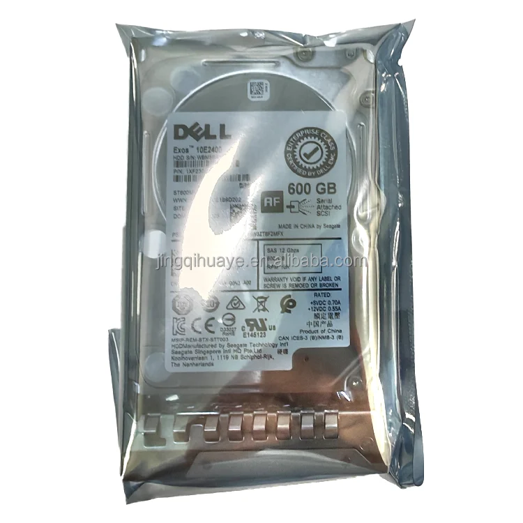 Dell 600GB 10K SAS for Server 7.8ms Seek Supports RAID 0/10 Hot Plugging in Stock