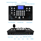 SDI IP POE PTZ 1080p Professional Camera 20x Optical Zoom Camera With Network NDI RJ45 Audio Keyboard Controller