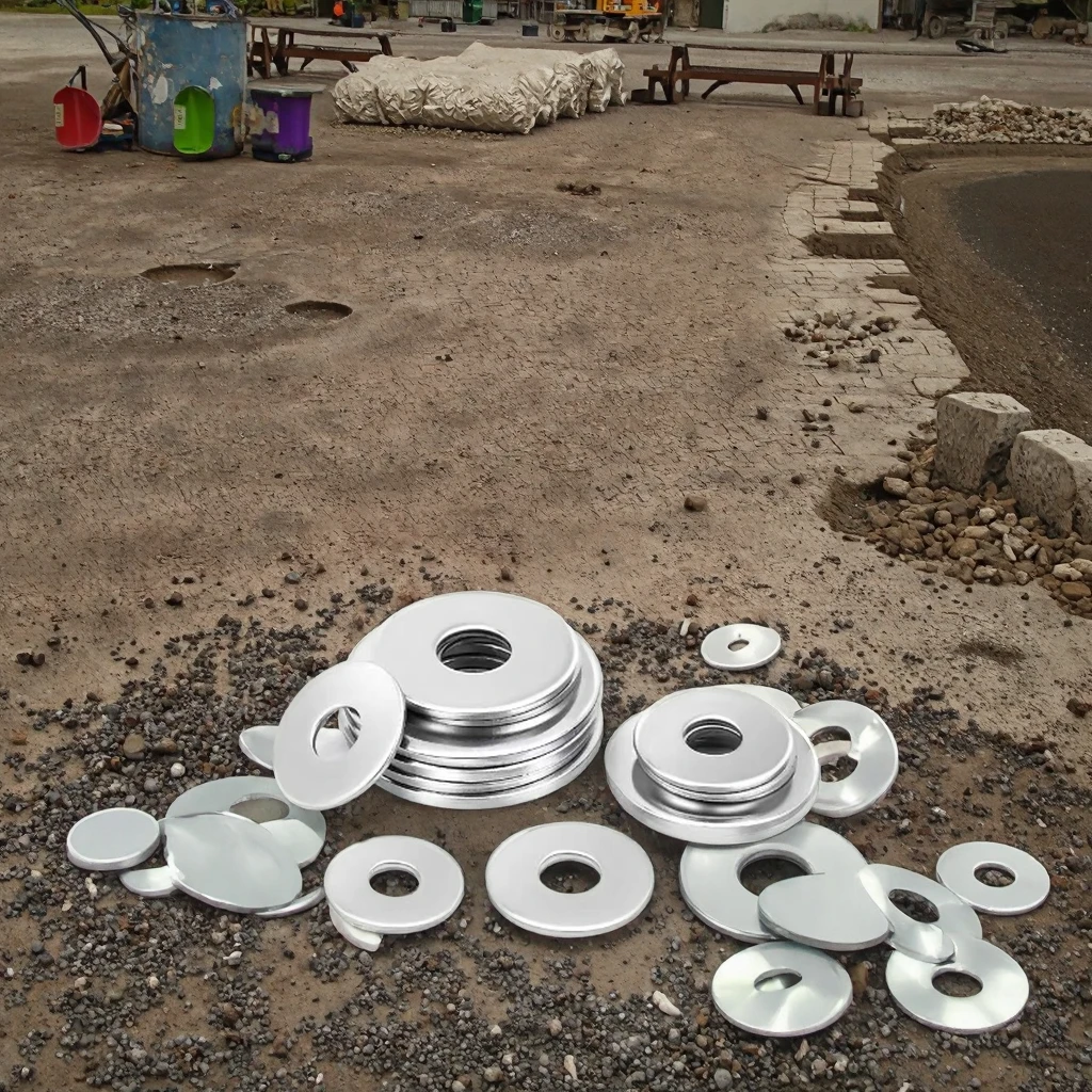 Carbon Steel Flat Washer - Durable & Rust-Resistant High-Quality Carbon Steel Flat Washer for Industrial Use manufacture