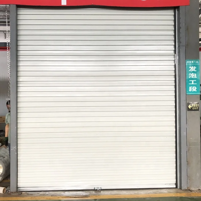 product high quality manual steel roller shutter door rolling up doors factory security gate roll up door-55