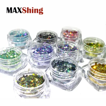 Best Quality Cosmetic Chunky Glitter Body Eye Face Nail Makeup Loose Holographic Laser Glitter