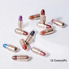 Pearly Waterproof Eyeshadow Pearly Sequins Capsule Shape Waterproof And Easy To Color 12-colors Eyeshadow