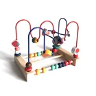 Toy Kids Kids Preschool Educational Intelligence Functional Wooden Activity Cube Toy
