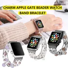 Replacement Band New Woman Charm Beaded Jewelry Bracelet Apple Watch Bands For Girls
