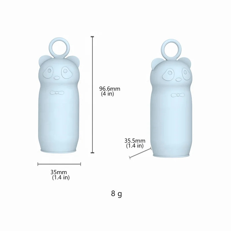 Wellfine Reusable Travel Accessory Leak-Proof Bag Elastic Skin Leak Proof Silicone Sleeves For Cosmetic Toiletry Bottles