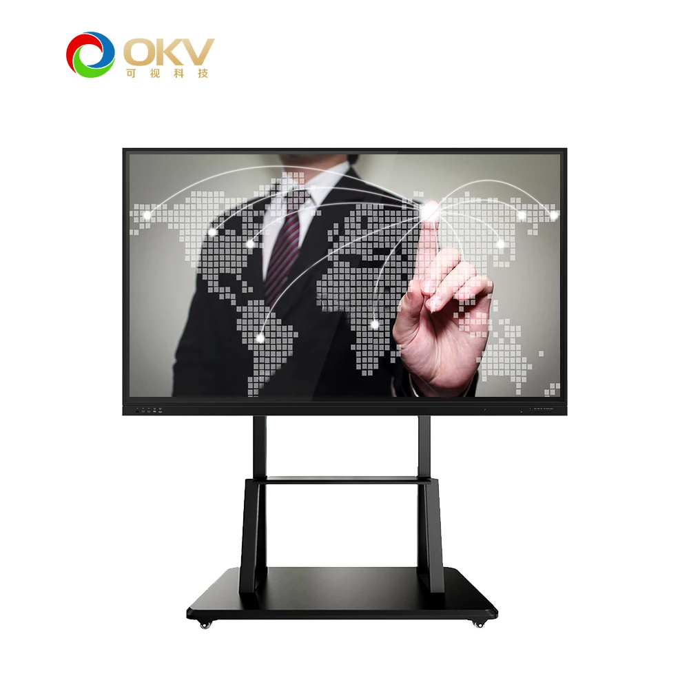 65 Inch 4k Led Lcd Interactive Display 
