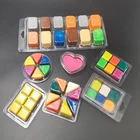Tray Blister Pack Clamshell Custom Wax Blister Box Clamshell Heart Round Rectangle Mold Cube Packaging Tray Eco