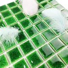 White Tile Wall Mosaic Tile Wall White Feather Shape Ceramic Custom Kitchen Mosaic Wall Tile