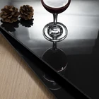 Pisos Porcelanato Tiles RAFFO Pisos Porcelanato Preto 60x60 Full Polished Glazed Super Black Floor Tile