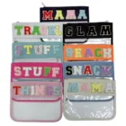 Promotion New Trending Women Clear Organizer Makeup With Zipper Cosmetic Bags For Travel