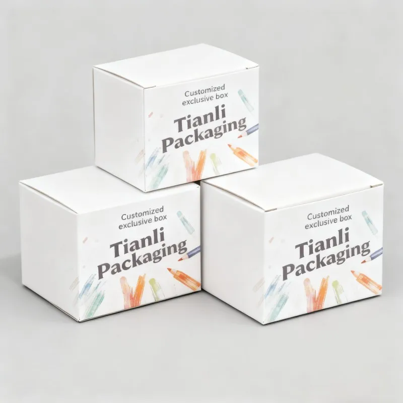 product cheap customization recyclable wholesale digital printing paper box chalk stationery colored pencil packaging box-3