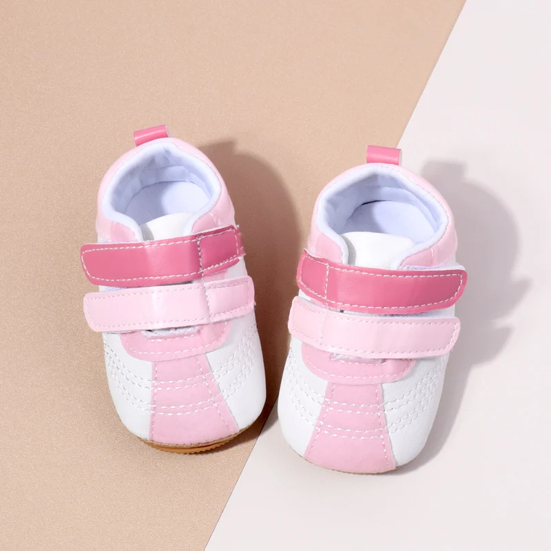 Wholesale Hook&loop Unisex Toddler Baby Sneakers Casual Boys Girls Baby Shoes Spring Autumn BXC4156 supplier