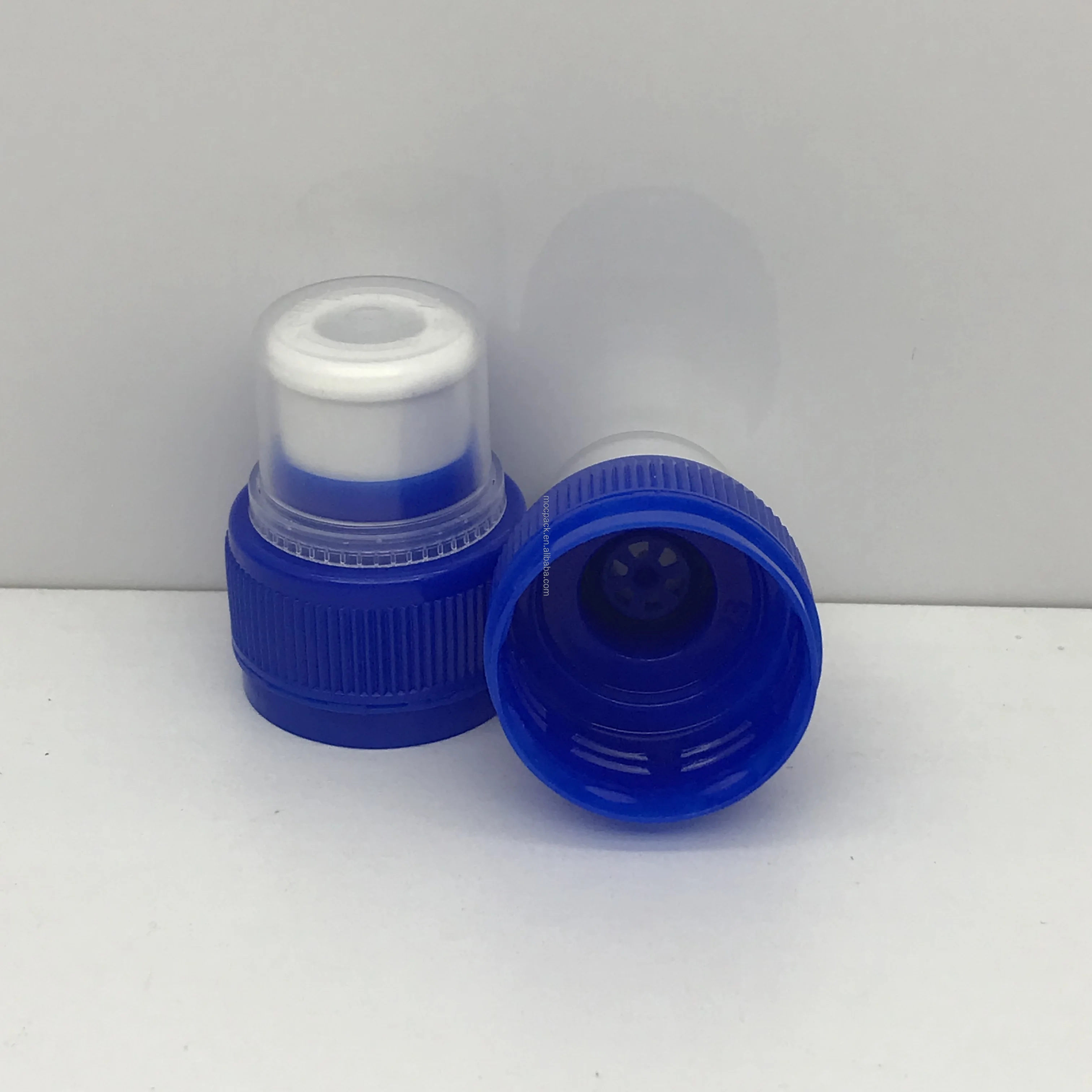 product wholesale 28mm double tamper proof juice bottle cap screw sport water bottle push pull cap-28