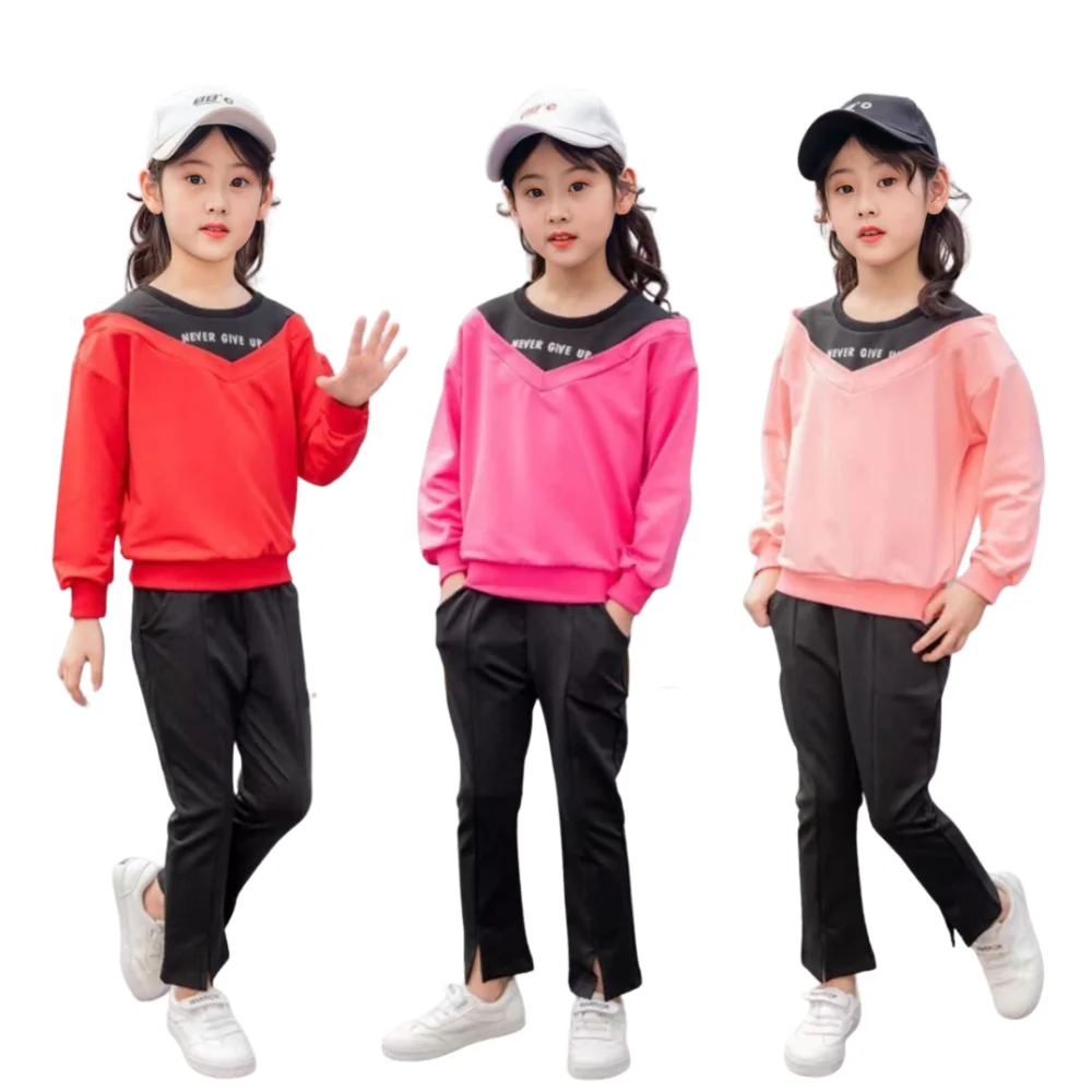 Most Fashionable Attractive Looks New Design Baby Girls Clothing Sets For All Season Wearable Pants T Shirts Wholesale Export