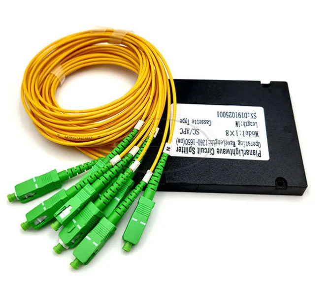 Htmicrowave X Plc Cassette Type Fiber Optic Splitter Sc Apc