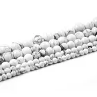 Turquoise Bulk Wholesale Natural White Turquoise Howlite Chakra Gemstone Beads For Bracelet Making