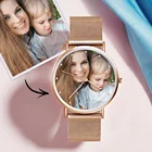Watch Watches Personalized Printing Watch Custom Photo Design Watch Design Your Own Women Wrist Watches
