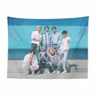 Stars Korean Stars Handsome Boys Wall Hanging Kpop BTS Hippie Tapestry For Dormitory Bedroom