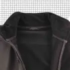 Black OEM Custom Polyester Black Men's Jacket With Multi-pockets Spring Waterproof Windbreak Softshell Jacket