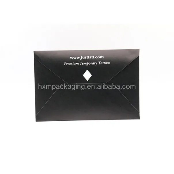 Customize Brand Name Pocket Envelope Gift Envelope With Card Logo Sleeve Foil Finish Paper Wallet Envelopes manufacture
