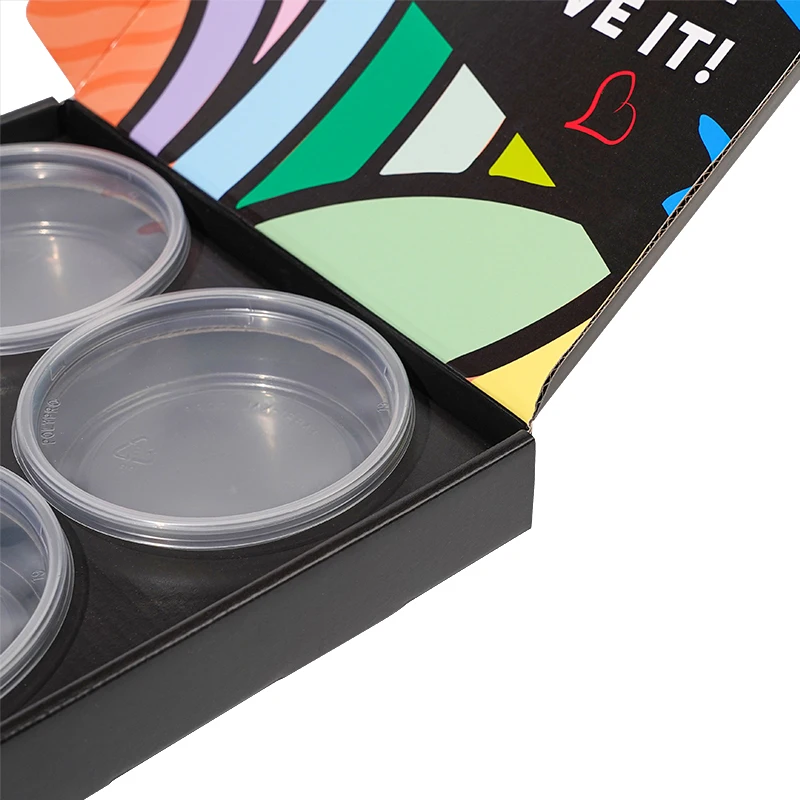 product small folded corrugated shipping box with recycled materials glossy matt lamination embossing for packing gift-6