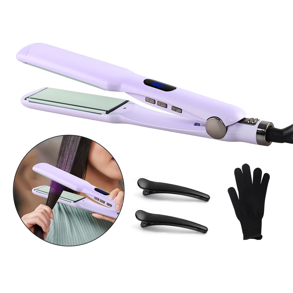 Private Label Ionic Electric Ceramic Professional Flat Iron Hair