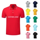 Wholesale Plain Casual Mens Polo T-shirt Custom Logo Plus Size Blank Polo Shirt For Men