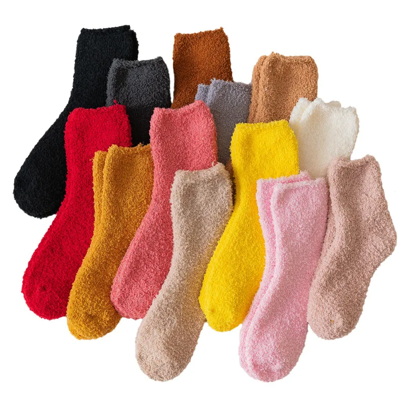 ankle fuzzy socks